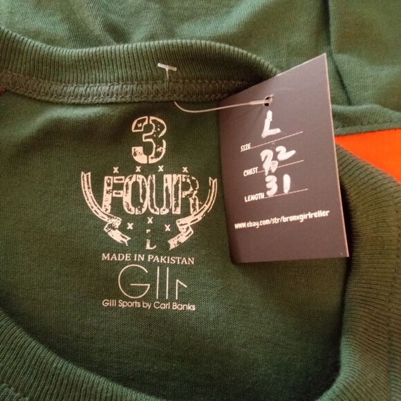 Miami Hurricanes Football Long Sleeve Tee Men's Large - Picture 4 of 4